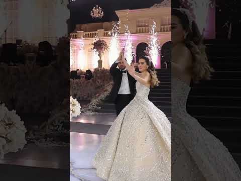 Vestido de novia, Lebanese wedding. | Sparkly wedding dress, Civil wedding  dresses, Beautiful wedding dresses